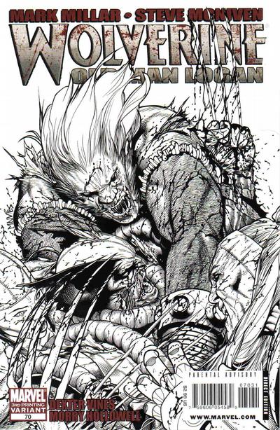 Cover for Wolverine (Marvel, 2003 series) #70 [3rd Print Variant]