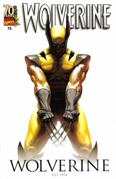 Cover for Wolverine (Marvel, 2003 series) #73 [70 Years of Marvel]