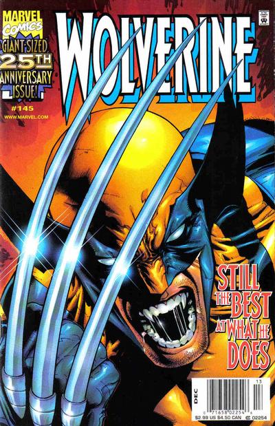 Cover for Wolverine (Marvel, 1988 series) #145 [Newsstand - Standard Cover]