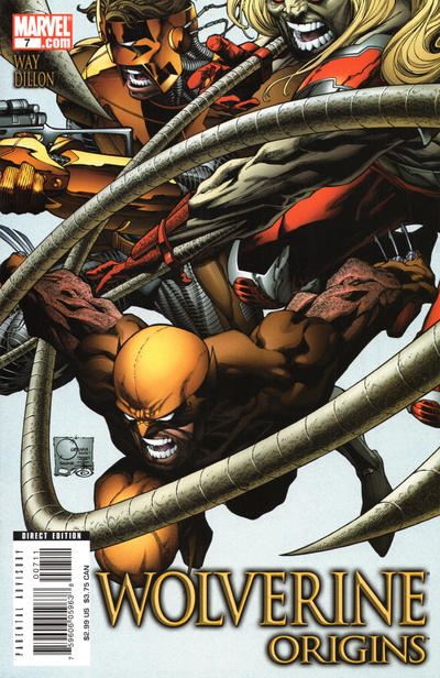 Cover for Wolverine: Origins (Marvel, 2006 series) #7 [Quesada Cover]