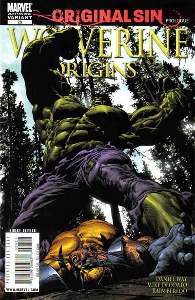 Cover for Wolverine: Origins (Marvel, 2006 series) #28 [2nd Print Variant]