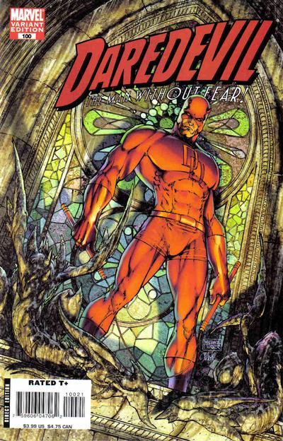 Cover for Daredevil (Marvel, 1998 series) #100 [Variant Edition - Michael Turner]