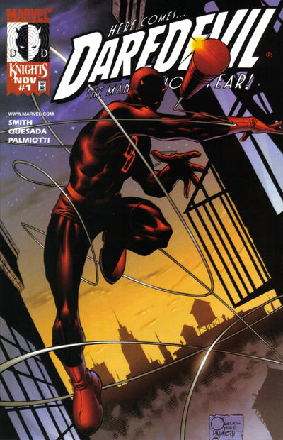 Cover for Daredevil (Marvel, 1998 series) #1 [Dynamic Forces Variant]