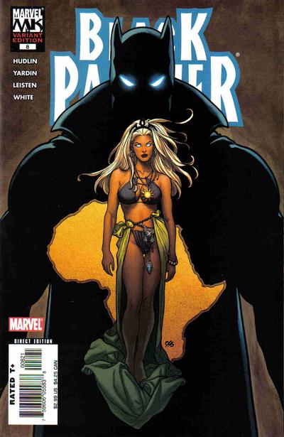 Cover for Black Panther (Marvel, 2005 series) #8 [2nd Print Variant]
