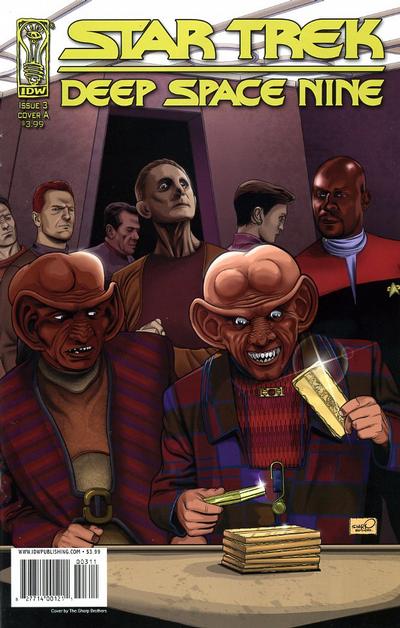Cover for Star Trek: Deep Space Nine: Fool's Gold (IDW, 2009 series) #3 [Cover A]