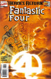 Cover for Fantastic Four (Marvel, 1998 series) #1 [Sunburst variant]