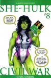 Cover for She-Hulk (Marvel, 2005 series) #8 [Second Printing]