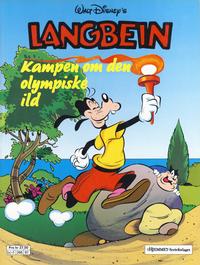 Cover Thumbnail for Langbein Kampen om den olympiske ild (Hjemmet / Egmont, 1988 series) 