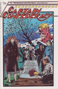 Cover Thumbnail for Captain Confederacy (SteelDragon Press, 1986 series) #12