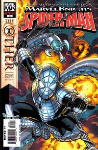 Cover for Marvel Knights Spider-Man (Marvel, 2004 series) #21 [Variant Edition - Second Printing - Mike Wieringo Cover]