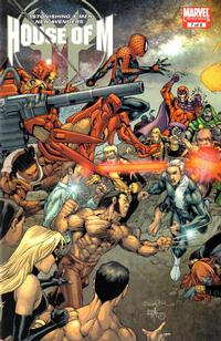 Cover Thumbnail for House of M (Marvel, 2005 series) #7 [Salvador Larroca Variant]