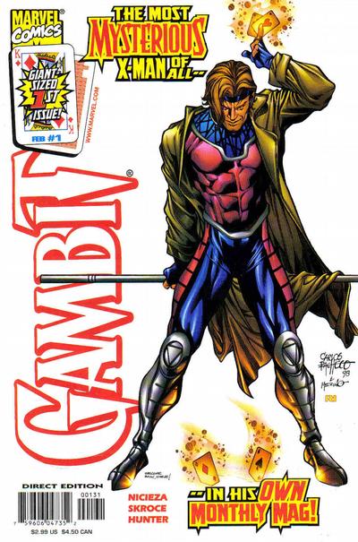 Cover for Gambit (Marvel, 1999 series) #1 [King Cover]