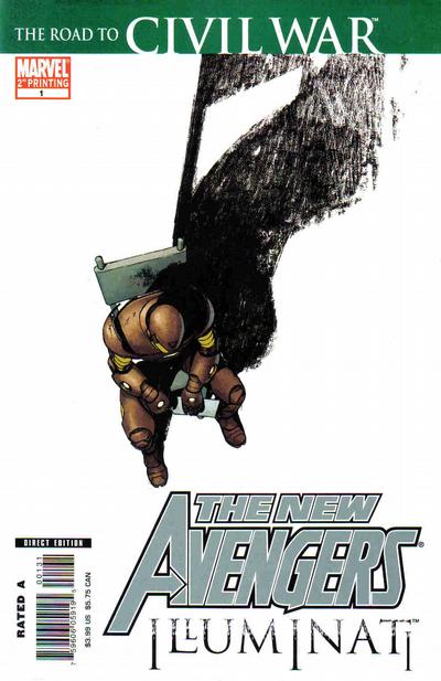 Cover for New Avengers: Illuminati (Marvel, 2006 series) #1 [2nd Printing]