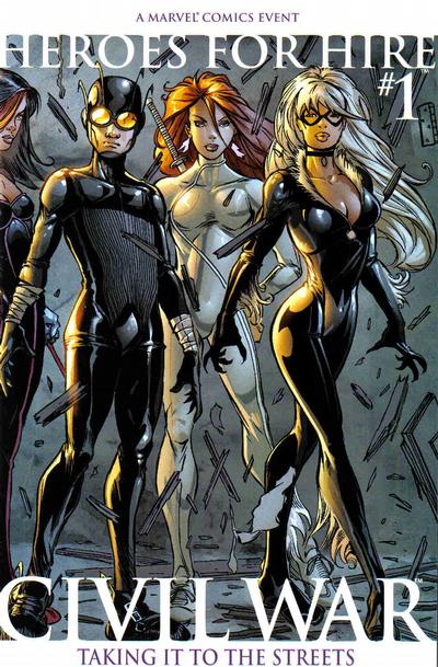 Cover for Heroes for Hire (Marvel, 2006 series) #1 [Second Printing]