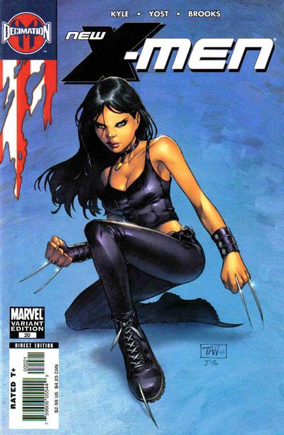 Cover for New X-Men (Marvel, 2004 series) #20 [Cover B]