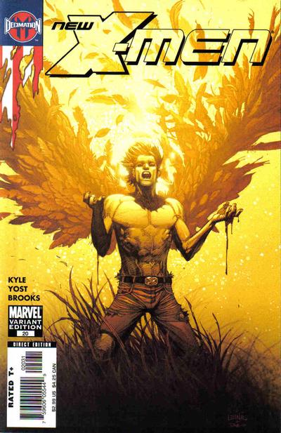 Cover for New X-Men (Marvel, 2004 series) #20 [Cover C]