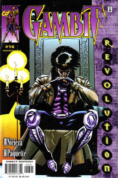 Cover for Gambit (Marvel, 1999 series) #16 [Variant Cover]