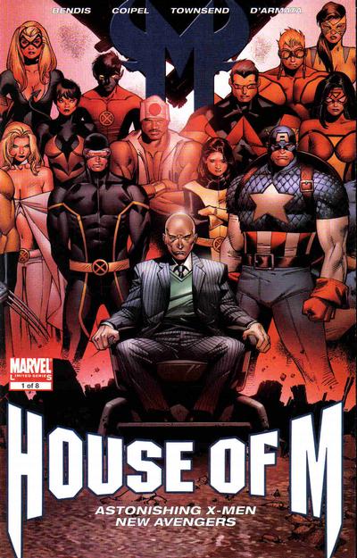 Cover for House of M (Marvel, 2005 series) #1 [Oliver Coipel 2nd Printing Variant]