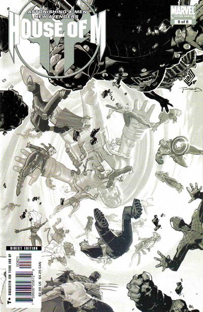Cover for House of M (Marvel, 2005 series) #8 [Chris Bachalo Variant Cover]
