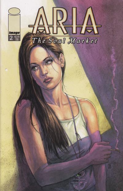 Cover for ARIA: The Soul Market (Image, 2001 series) #2 [Drew Posada Variant]