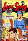 Cover for Love Song Romances (K. G. Murray, 1959 ? series) #25