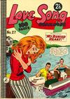 Cover for Love Song Romances (K. G. Murray, 1959 ? series) #27