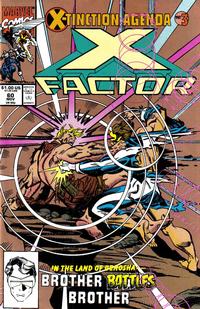 Cover Thumbnail for X-Factor (Marvel, 1986 series) #60 [Second Printing]