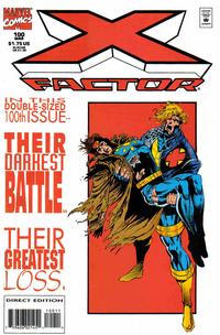 Cover Thumbnail for X-Factor (Marvel, 1986 series) #100 [Direct Edition - Standard Cover]