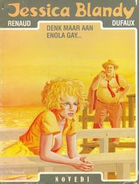 Cover for Jessica Blandy (Novedi, 1987 series) #1 - Denk maar aan Enola Gay...