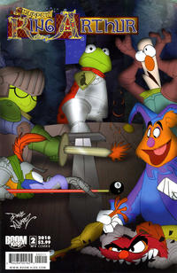 Cover Thumbnail for Muppet King Arthur (Boom! Studios, 2009 series) #2 [Cover B]