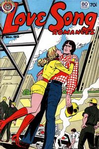 Cover Thumbnail for Love Song Romances (K. G. Murray, 1959 ? series) #92