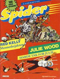 Cover Thumbnail for Spider (Hjemmet / Egmont, 1987 series) #10/1987