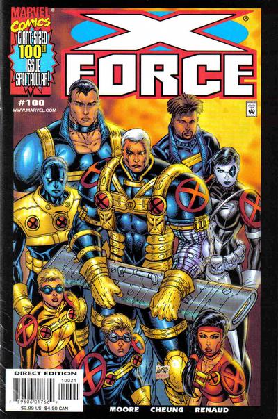 Cover for X-Force (Marvel, 1991 series) #100 [Variant Edition]