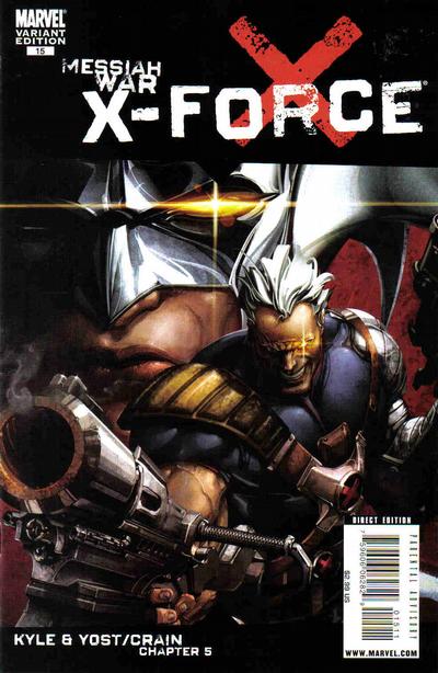 Cover for X-Force (Marvel, 2008 series) #15 [Crain Cover]
