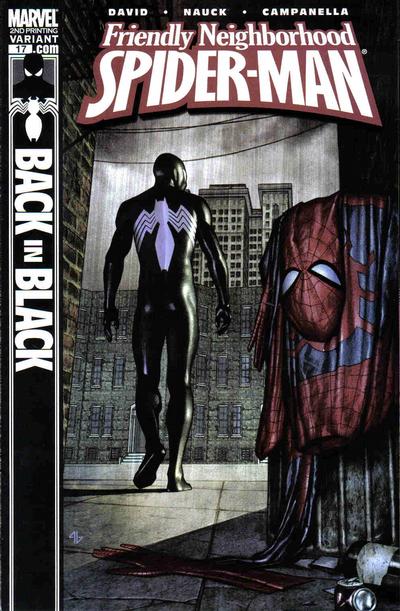 Cover for Friendly Neighborhood Spider-Man (Marvel, 2005 series) #17 [2nd Printing Variant - Adi Granov Cover]