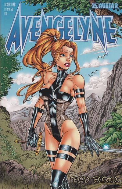 Cover for Avengelyne: Bad Blood (Avatar Press, 2000 series) #1 [Al Rio]
