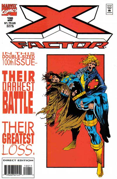 Cover for X-Factor (Marvel, 1986 series) #100 [Direct Edition - Standard Cover]