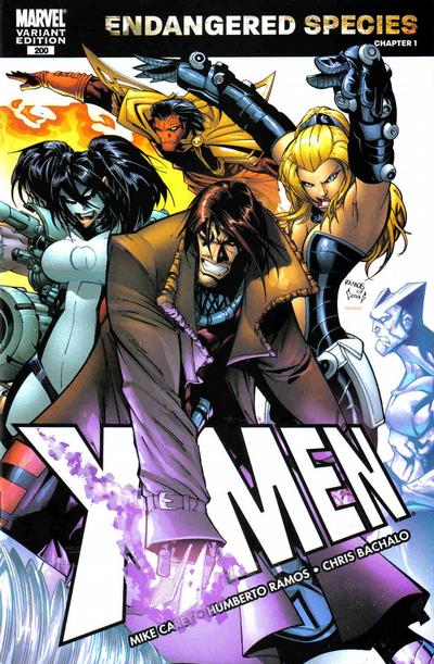 Cover for X-Men (Marvel, 2004 series) #200 [Ramos Cover]