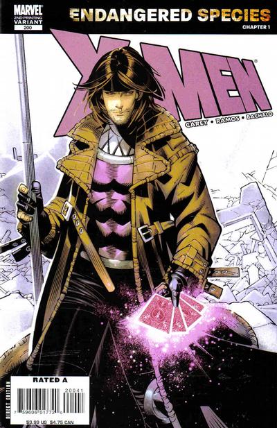 Cover for X-Men (Marvel, 2004 series) #200 [2nd Print Variant]
