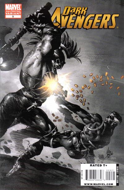 Cover for Dark Avengers (Marvel, 2009 series) #9 [2nd Printing]