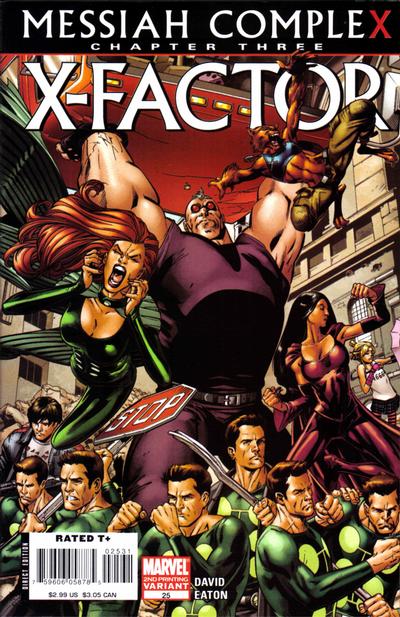 Cover for X-Factor (Marvel, 2006 series) #25 [2nd Print Variant]
