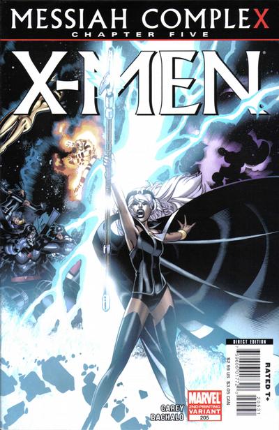 Cover for X-Men (Marvel, 2004 series) #205 [2nd Printing]
