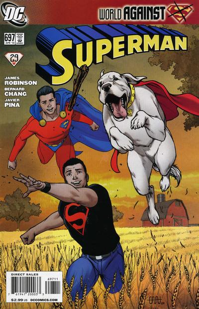 Cover for Superman (DC, 2006 series) #697 [Direct Sales]