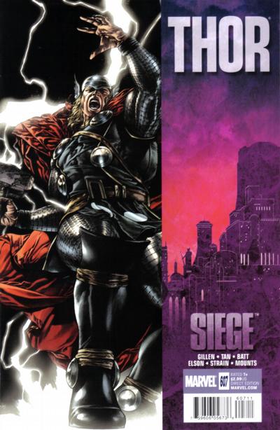 Cover for Thor (Marvel, 2007 series) #607
