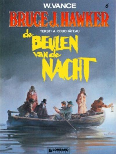 Cover for Bruce J. Hawker (Le Lombard, 1985 series) #6 - De beulen van de nacht