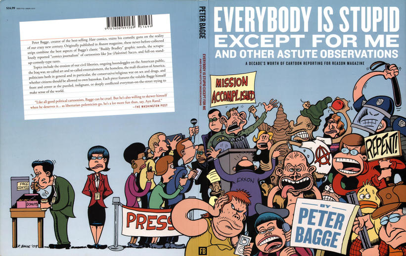 Cover for Everybody Is Stupid Except for Me and Other Astute Observations (Fantagraphics, 2009 series) 