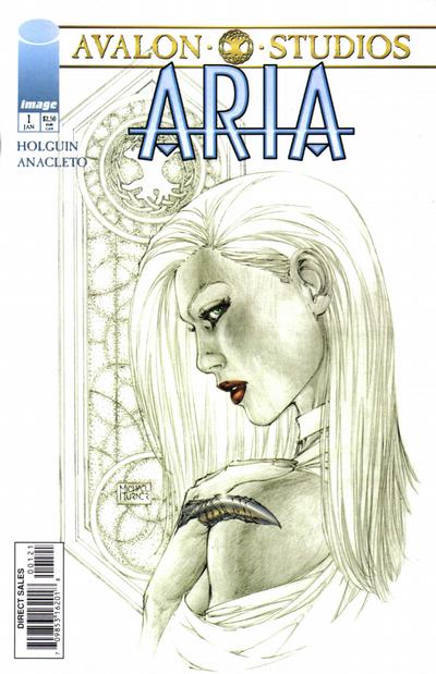 Cover for Aria (Image, 1999 series) #1 [Michael Turner Limited Cover]