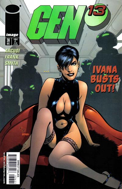Cover for Gen 13 (Image, 1995 series) #36 [Frank Cover]