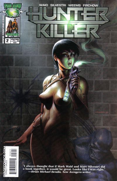 Cover for Hunter-Killer (Image, 2005 series) #2 [Linsner Cover]