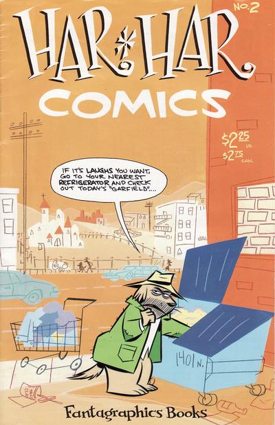 Cover for Har Har Comics (Fantagraphics, 1990 series) #2